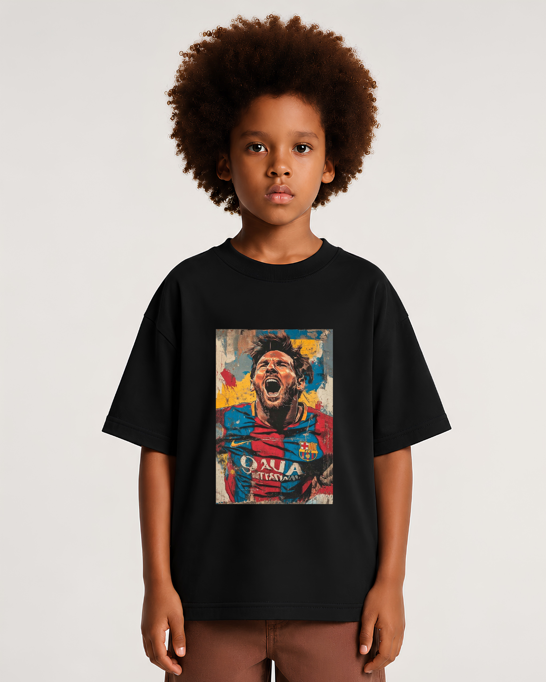 Camiseta Oversized Messi