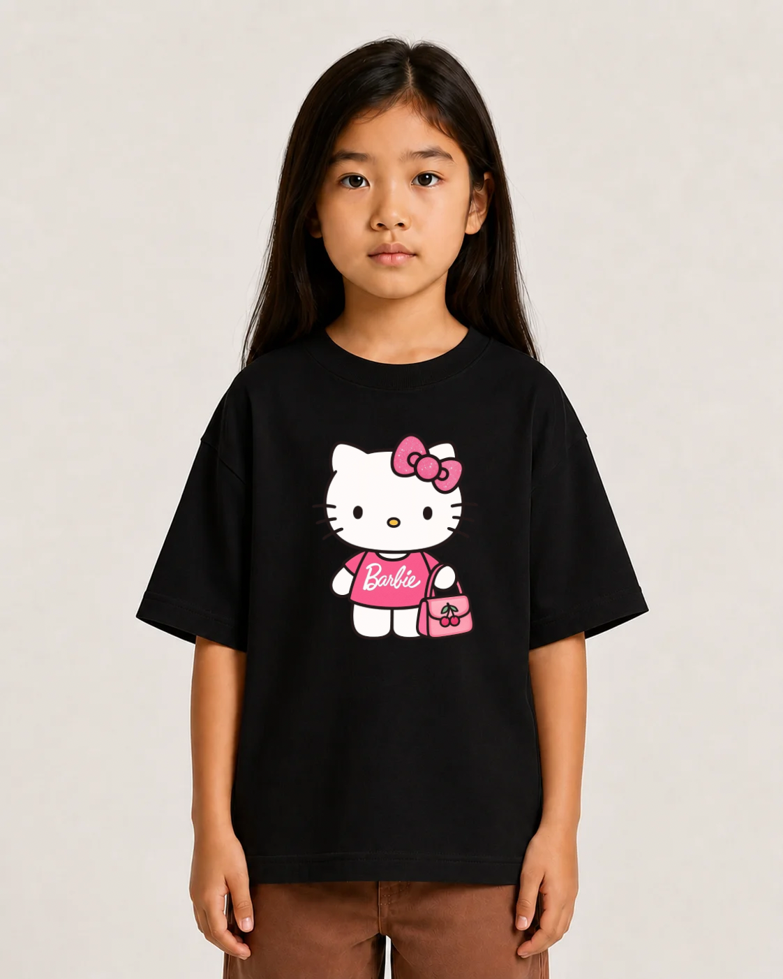 Camiseta feminina hello kitty