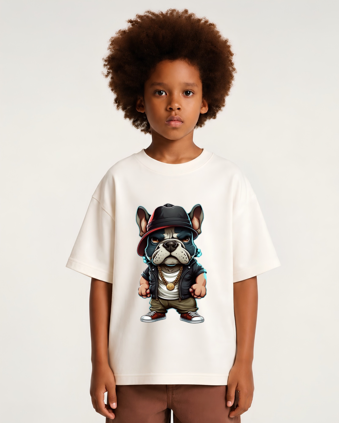 Camiseta Oversized Bulldog