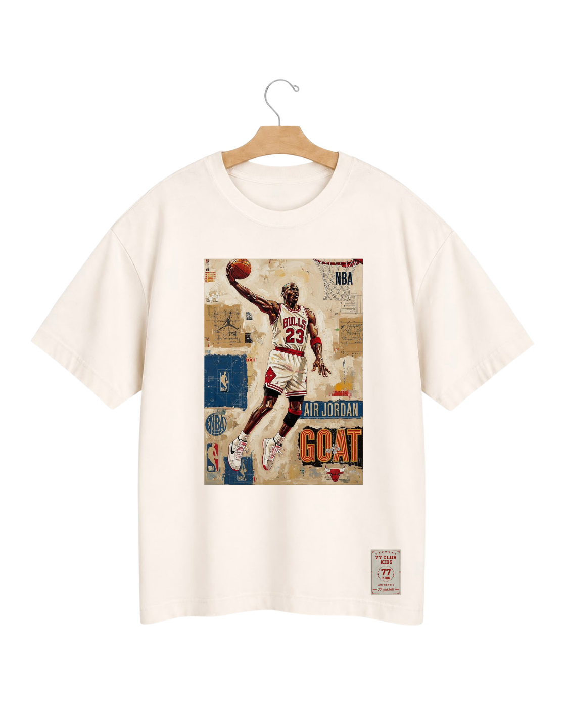 Camiseta Oversized Jordan Infantil