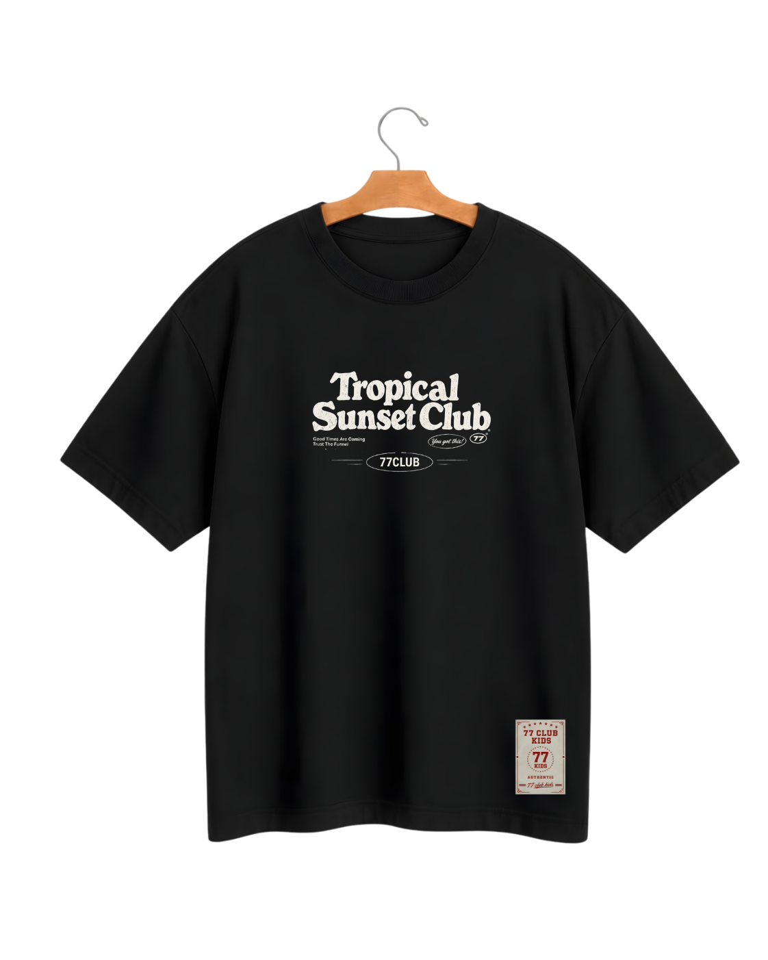 Camiseta Oversized Tropical