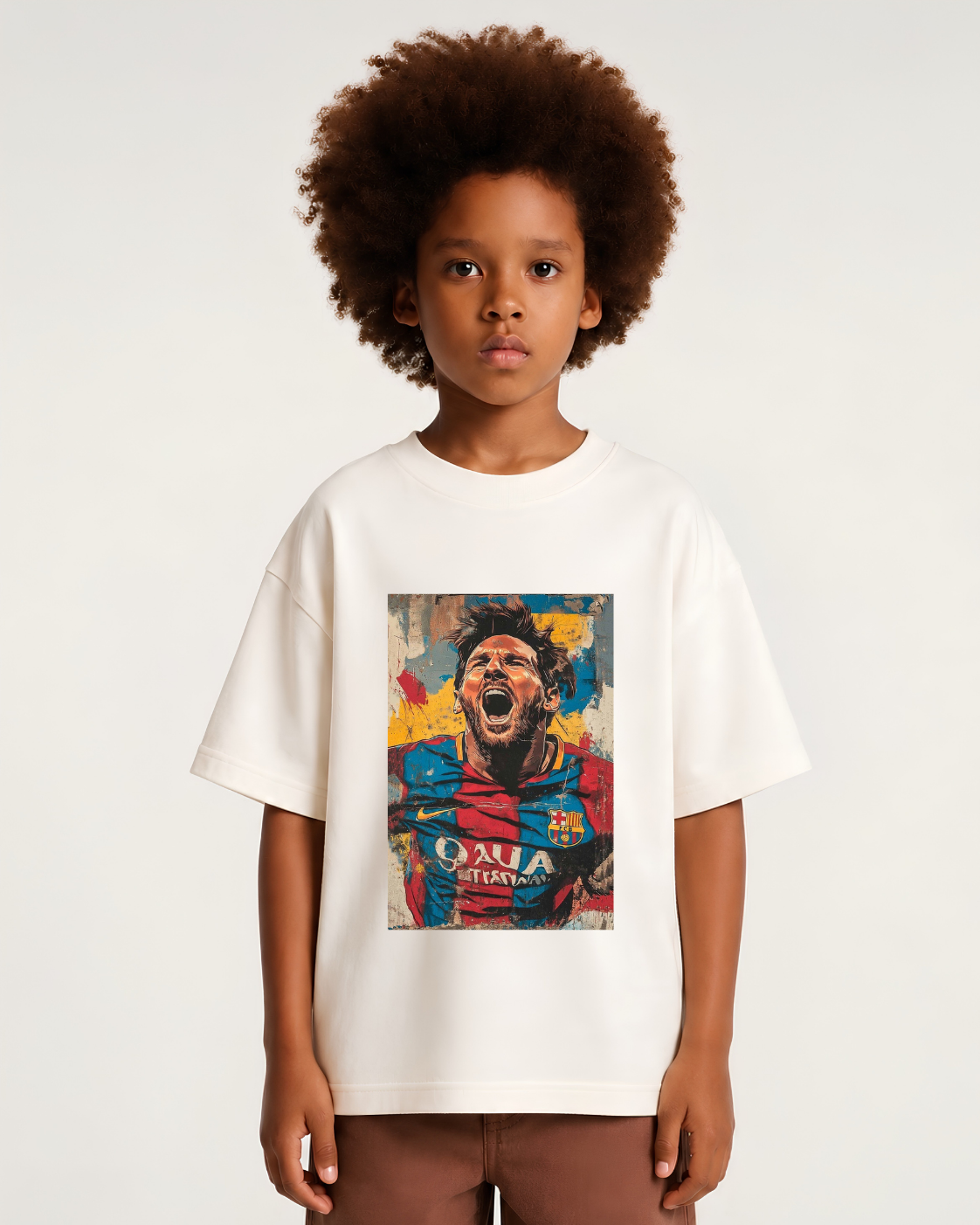 Camiseta Oversized Messi