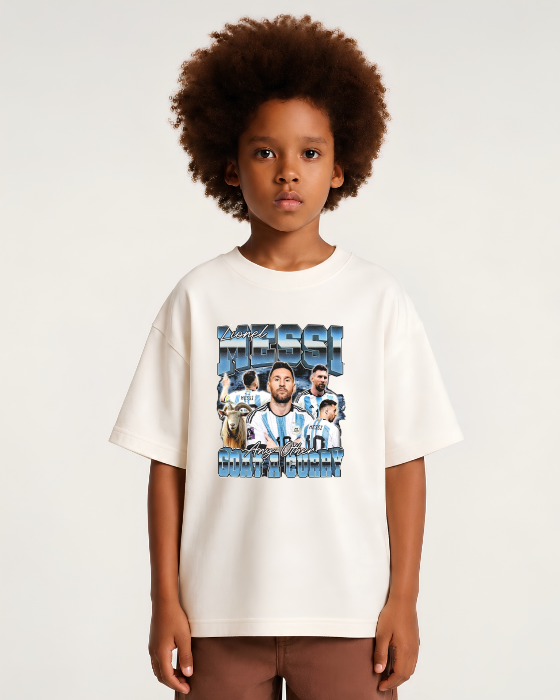 Camiseta Oversized Messi