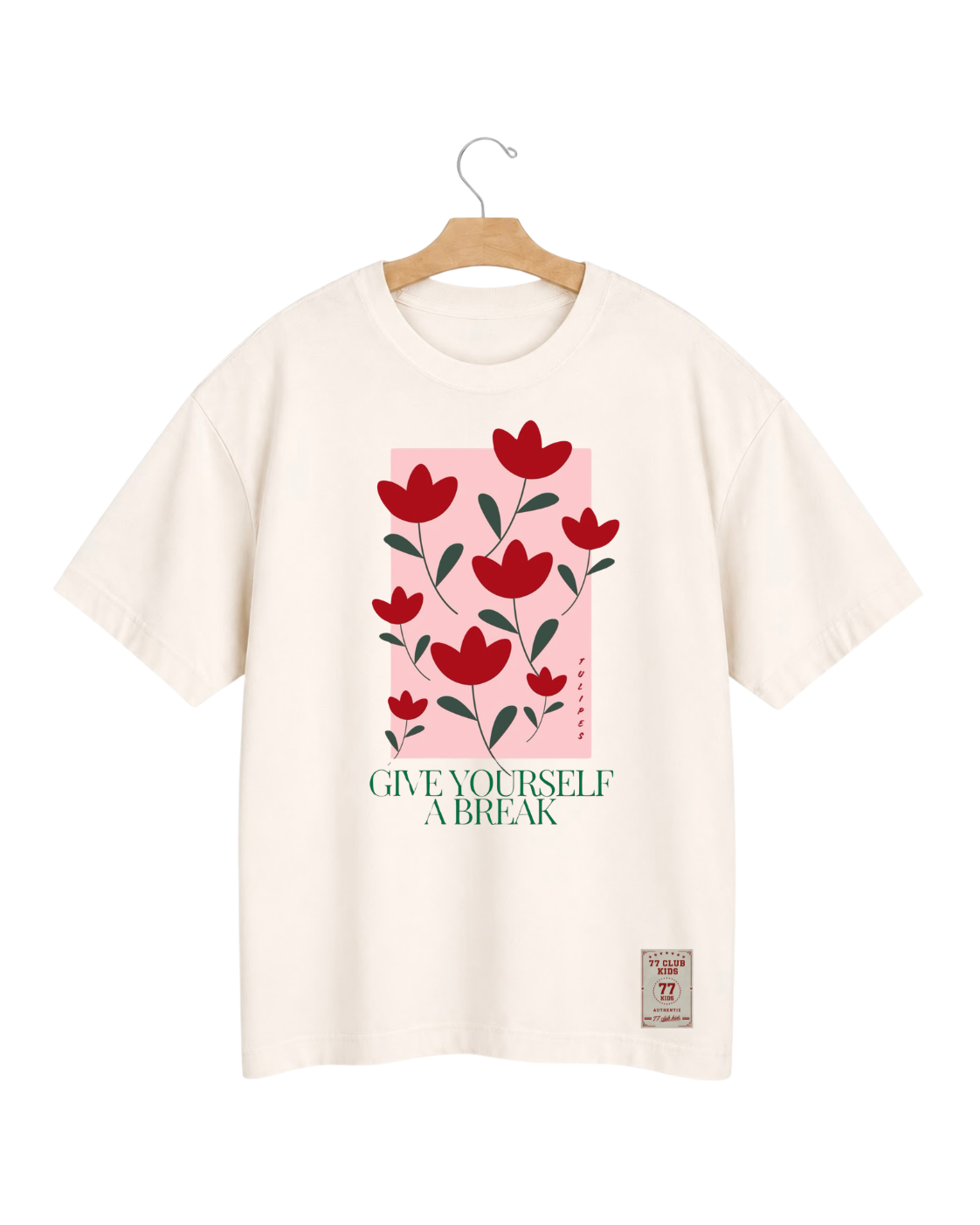 Camiseta feminina Rosas