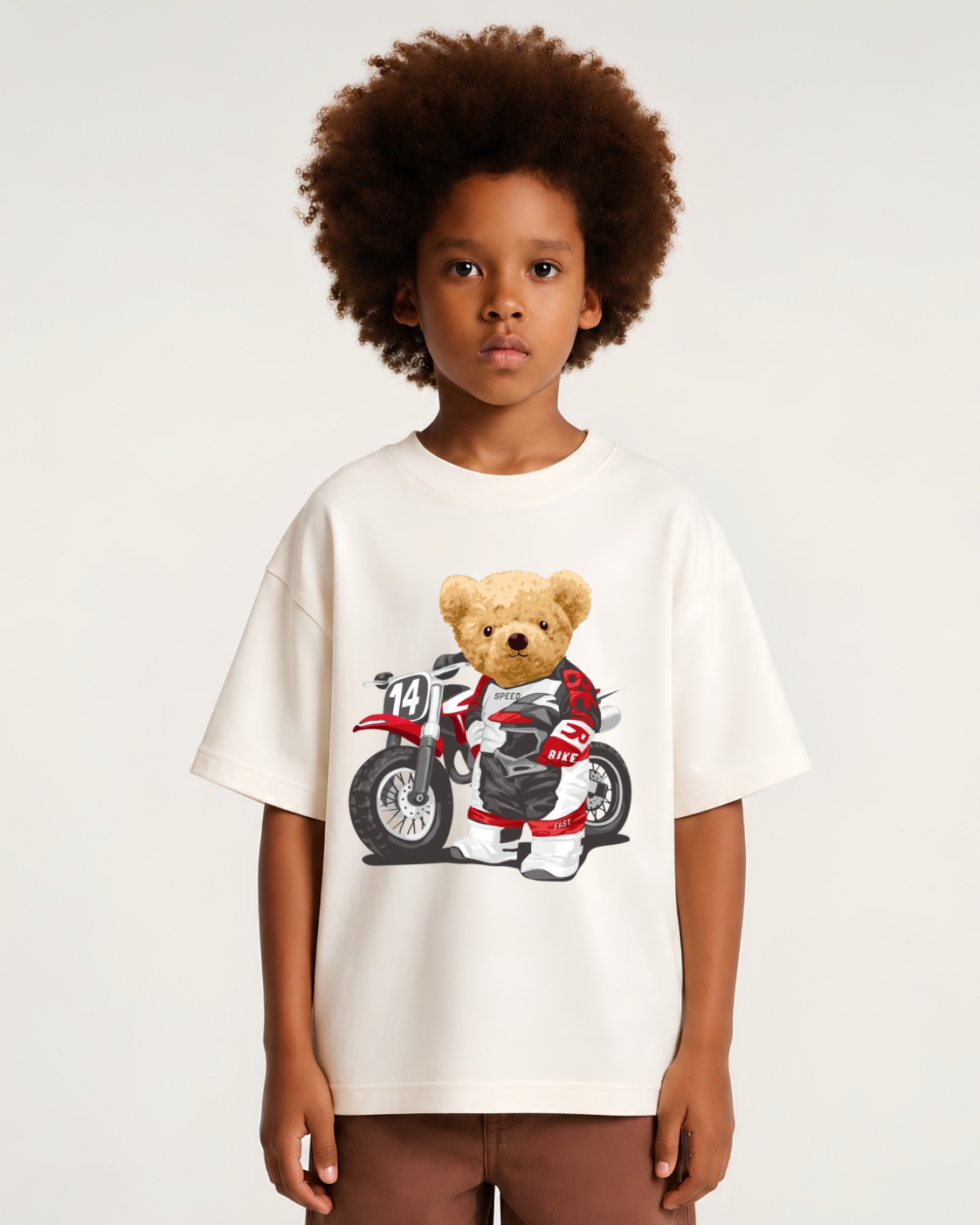 Camiseta Oversized Motocross