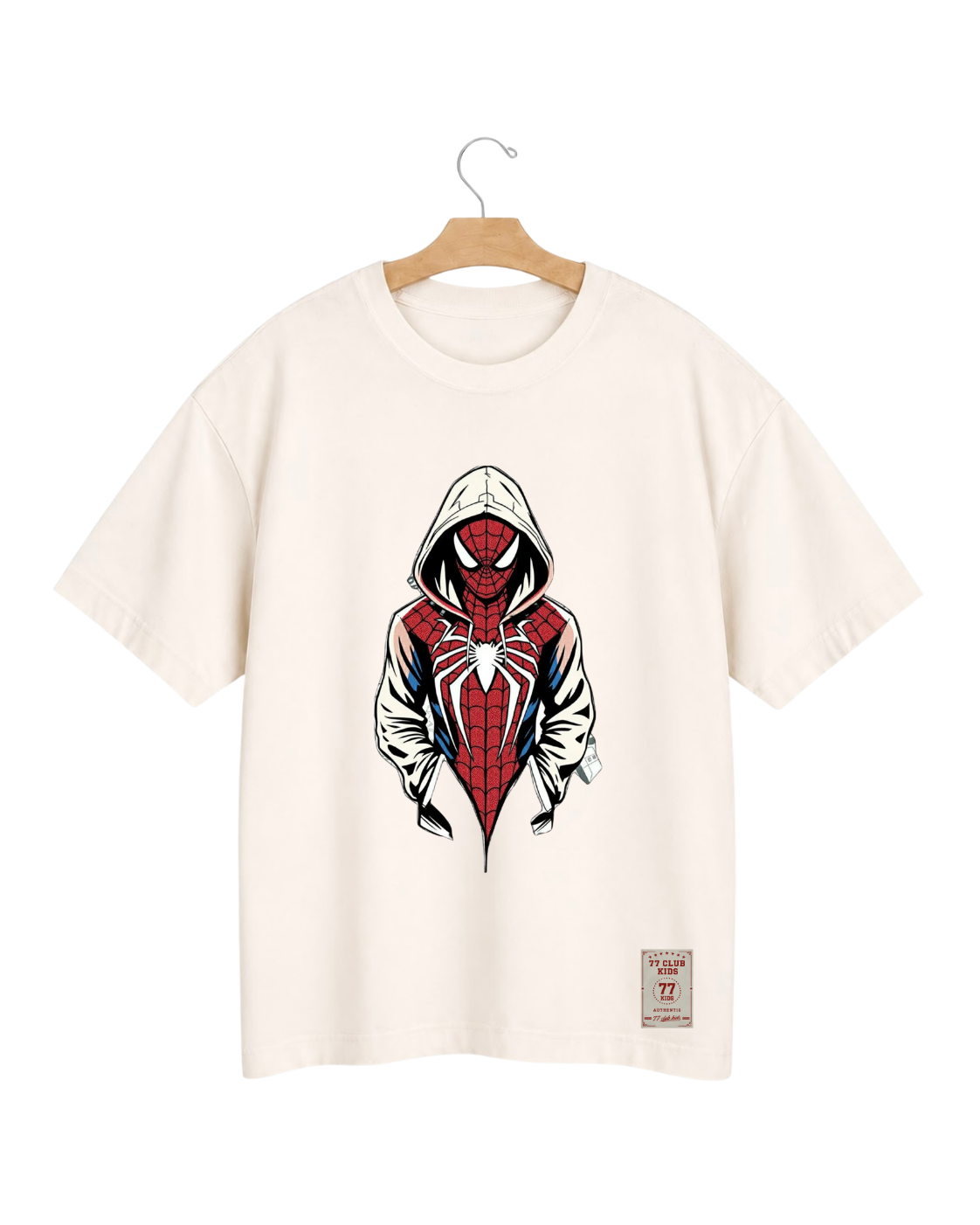 Camiseta Oversized aranha jaqueta