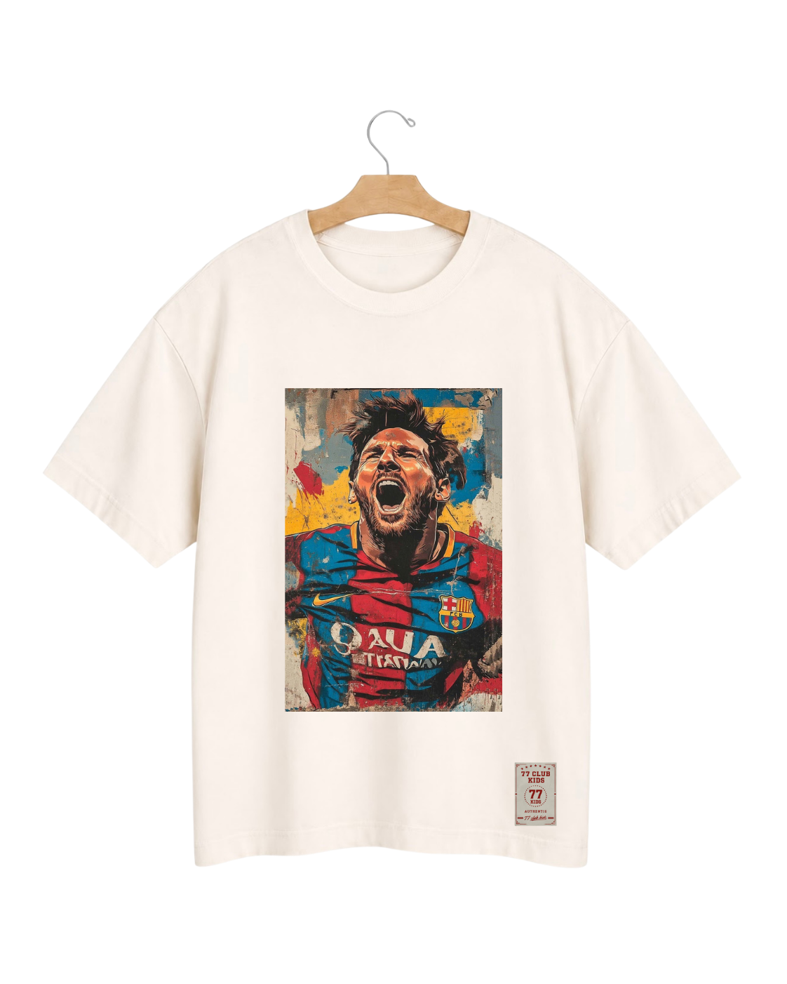 Camiseta Oversized Messi