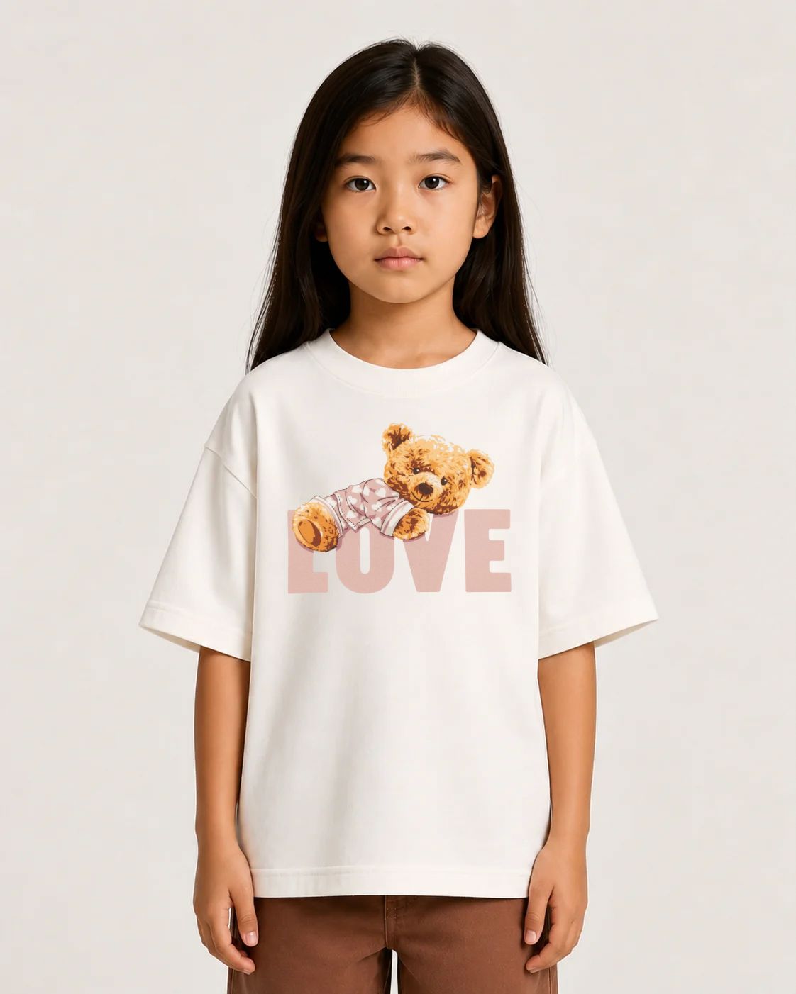 Camiseta feminina love