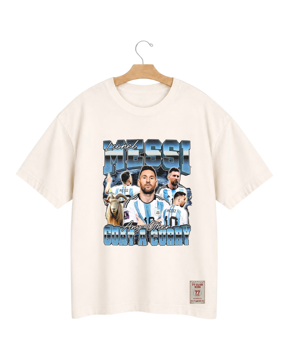Camiseta Oversized Messi