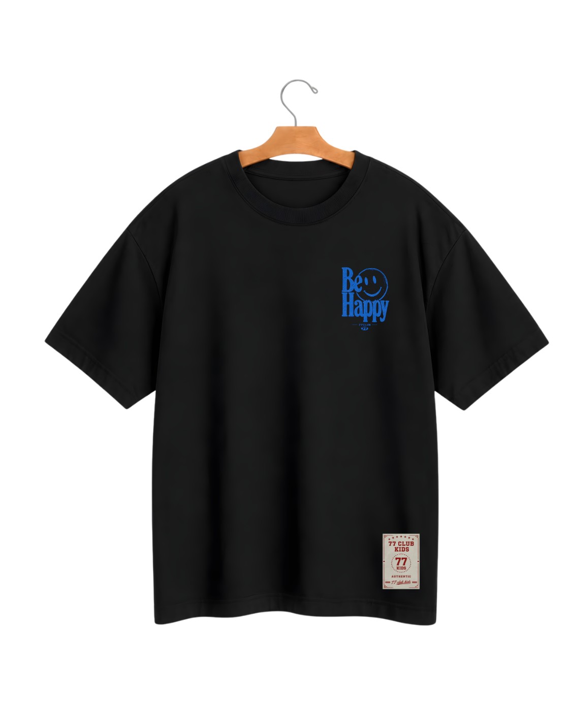 Camiseta Oversized Be Happy