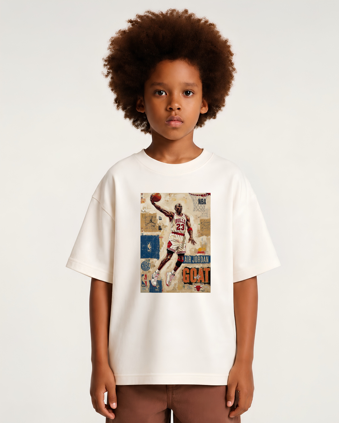 Camiseta Oversized Jordan Infantil