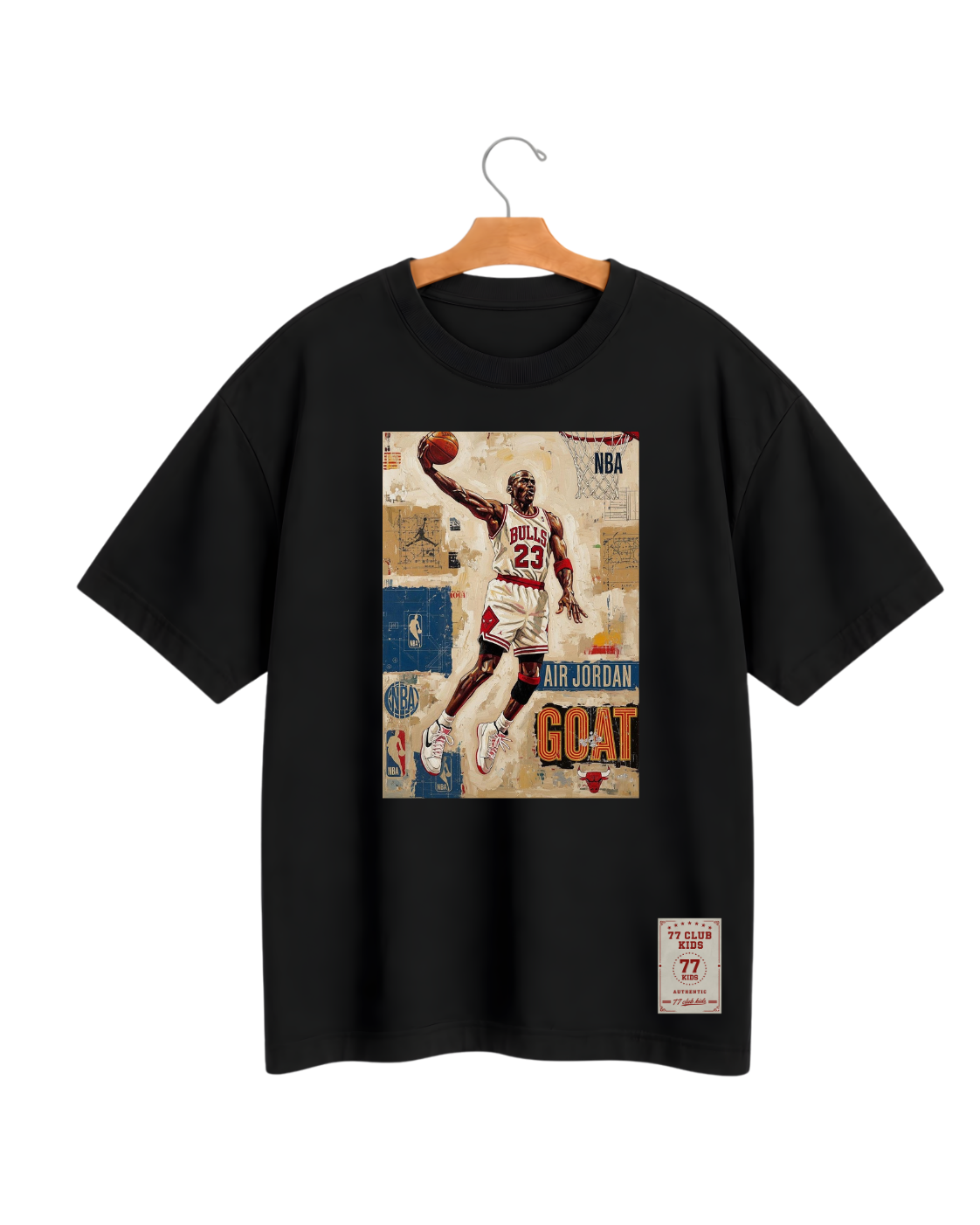 Camiseta Oversized Jordan Infantil