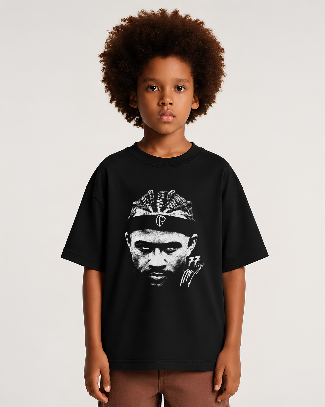 Camiseta Oversized Memphis s/ fundo