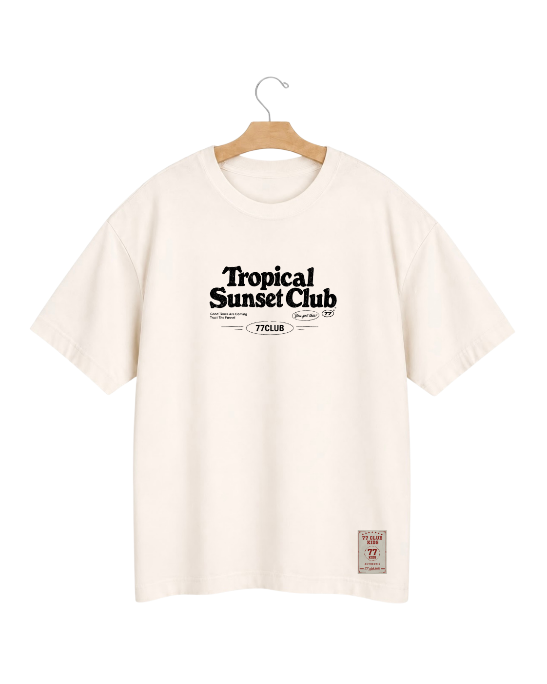 Camiseta Oversized Tropical