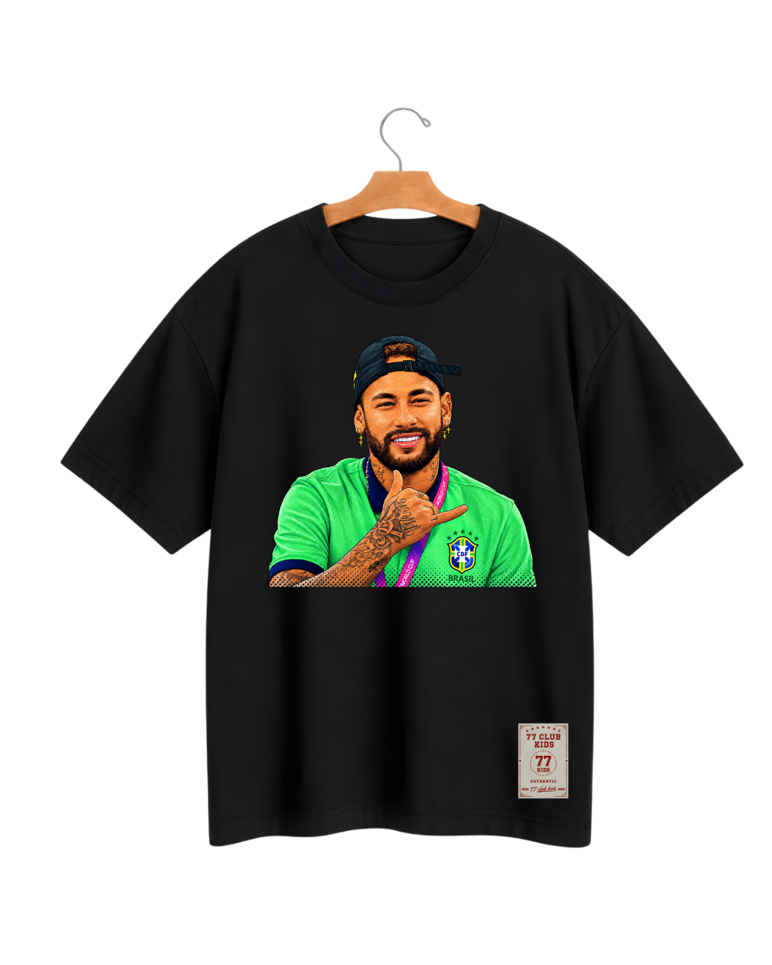 Camiseta Oversized ney