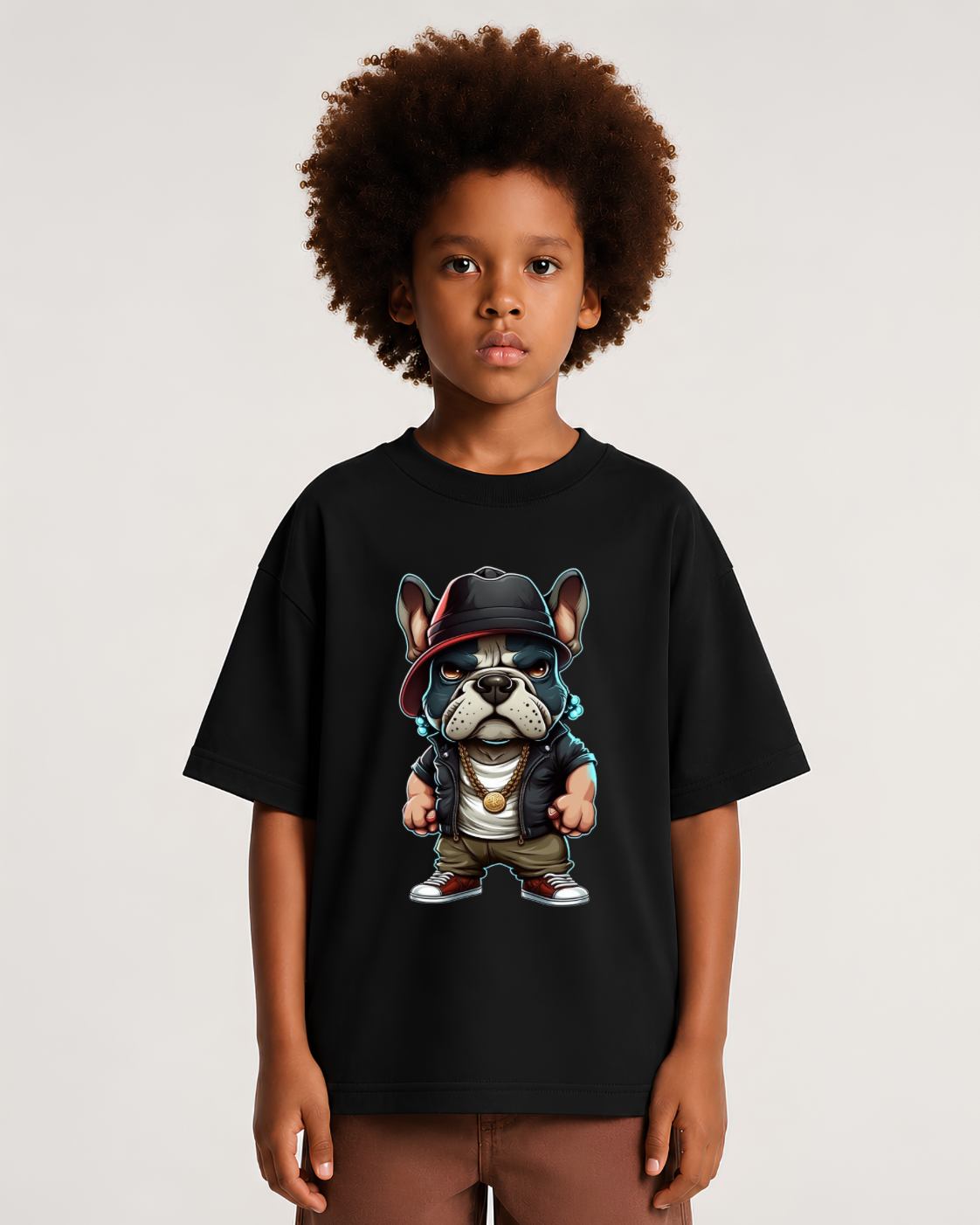 Camiseta Oversized Bulldog