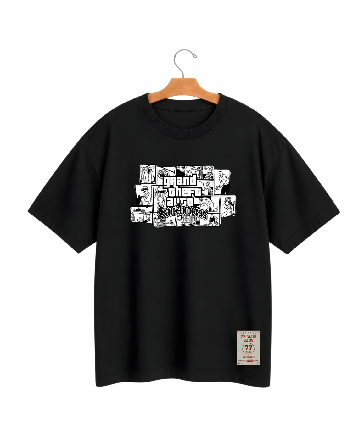 Camiseta Oversized GTA