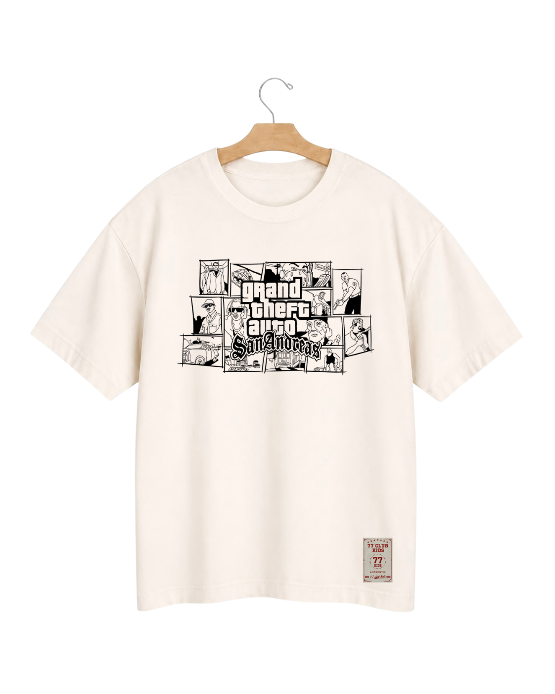 Camiseta Oversized GTA