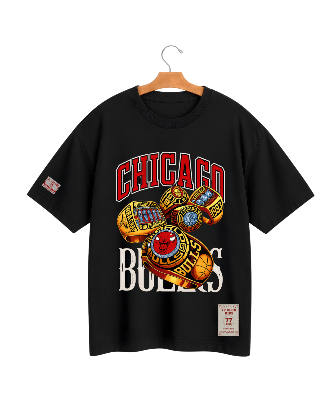 Camiseta Oversized Chicago Bulls