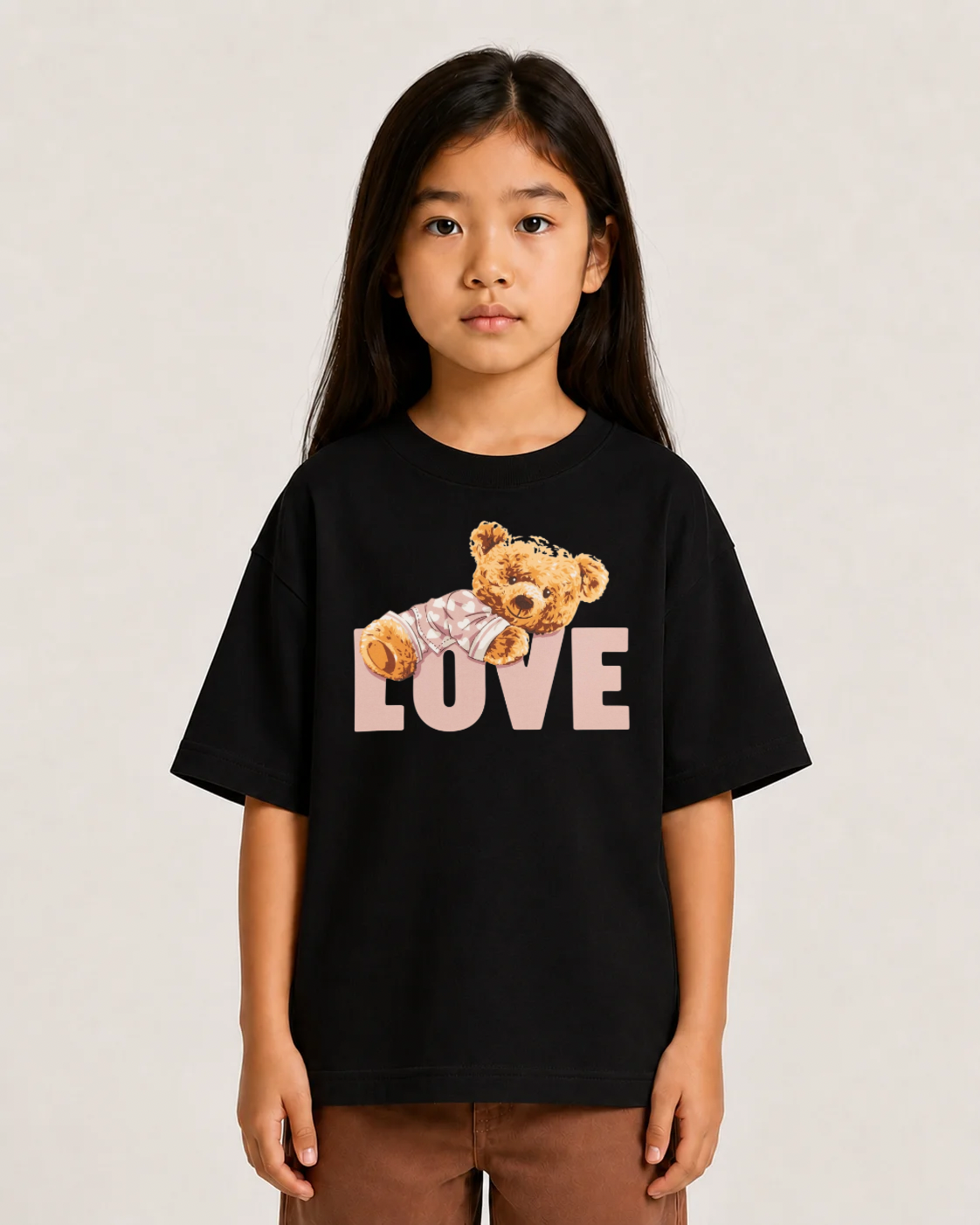 Camiseta feminina love