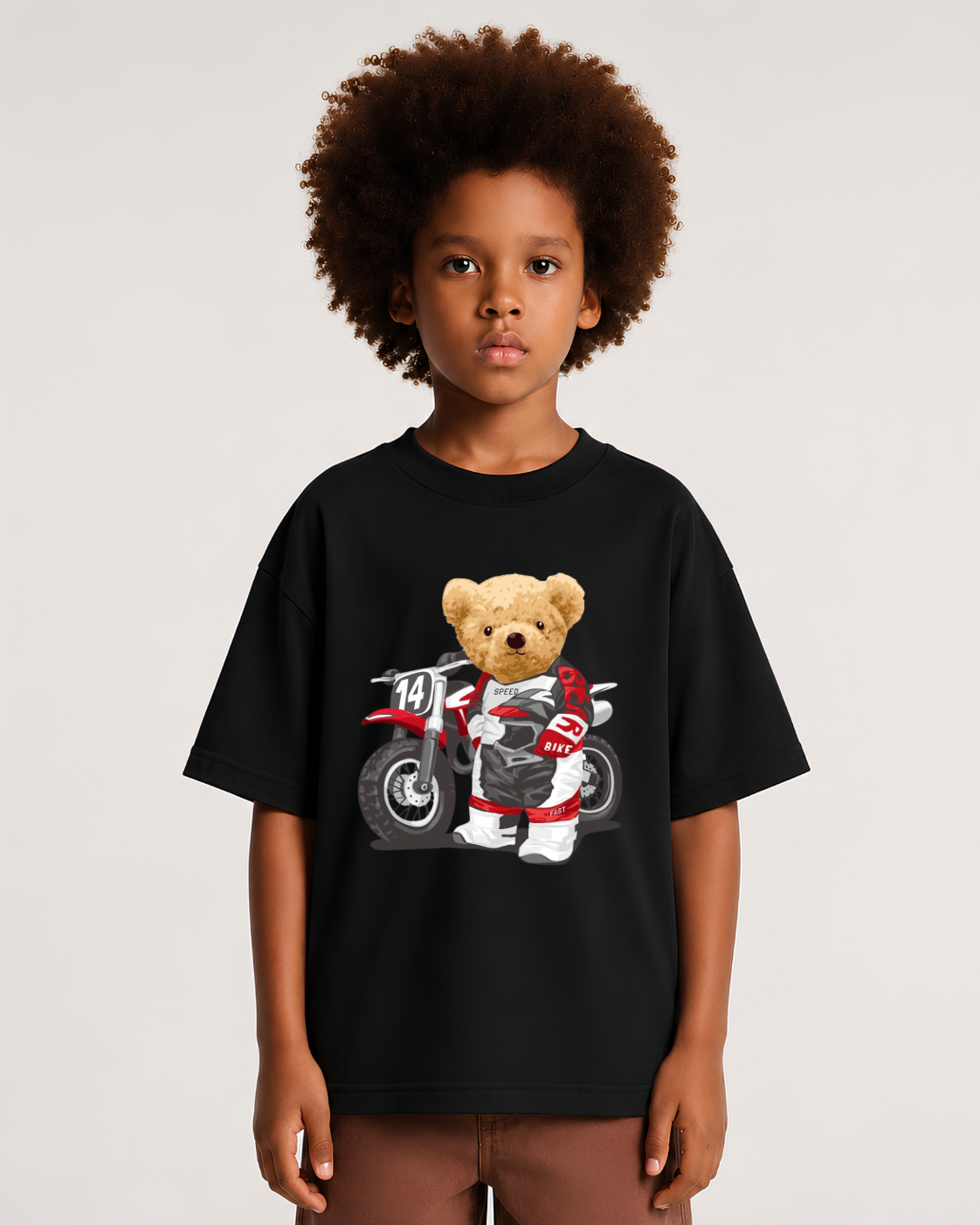 Camiseta Oversized Motocross