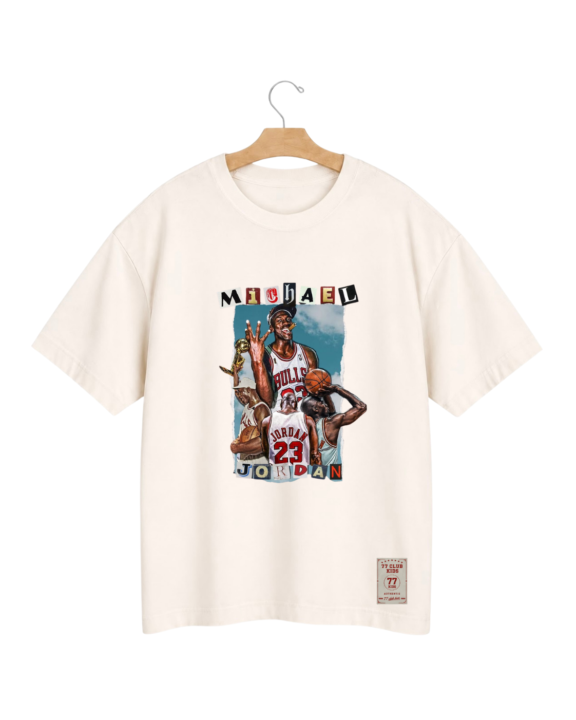 Camiseta Oversized Michael Jordan