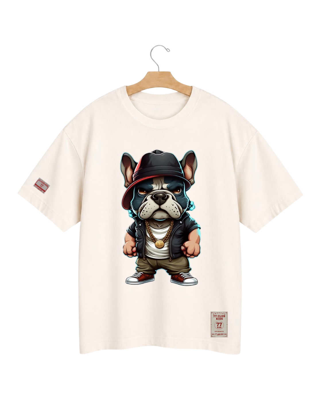 Camiseta Oversized Bulldog