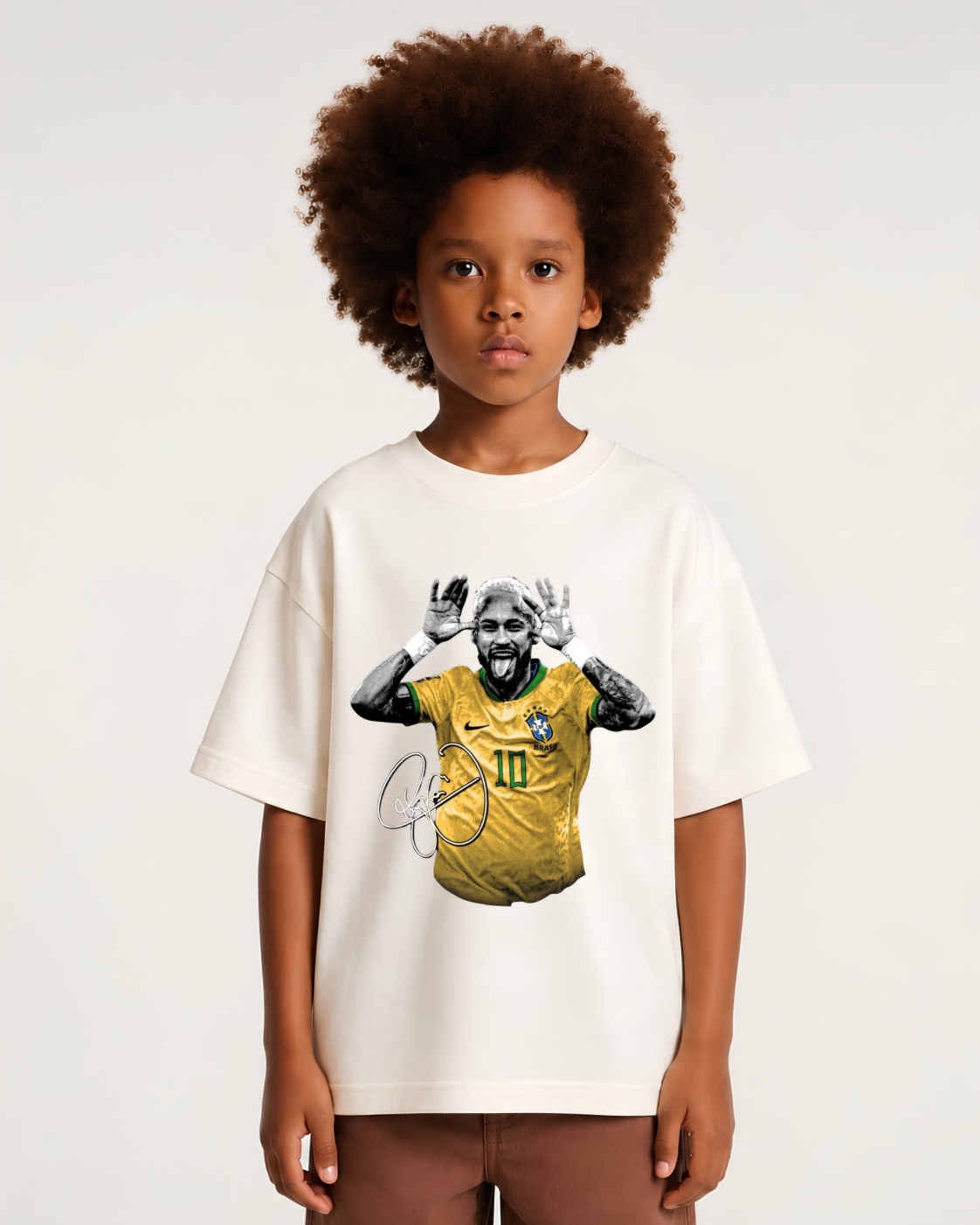 Camiseta Oversized Neymar