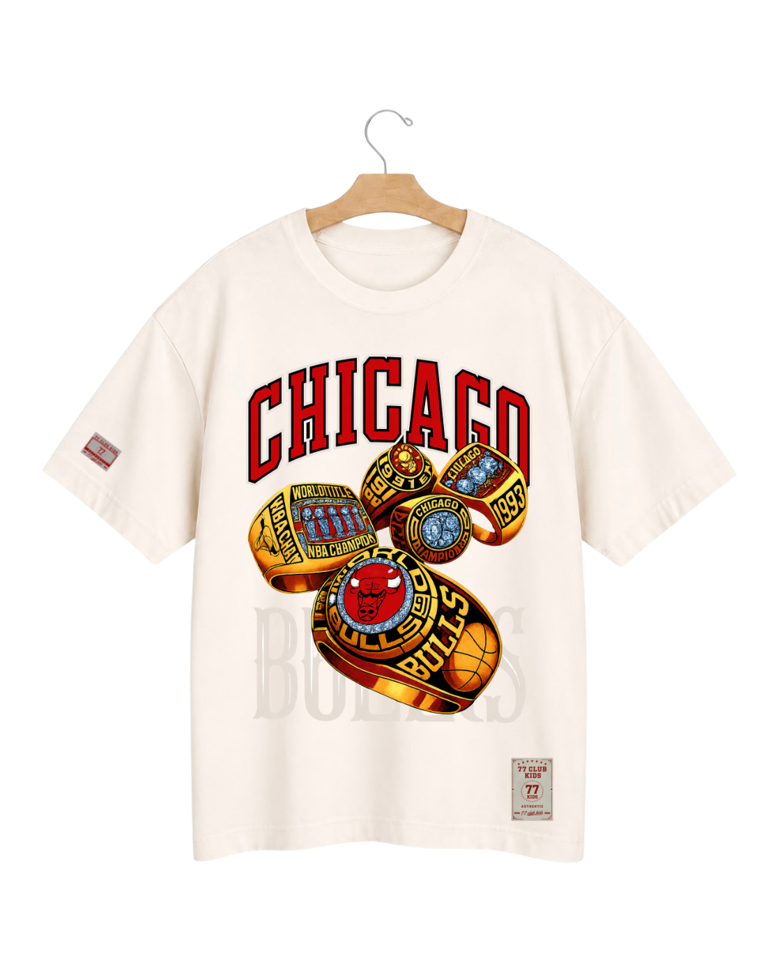 Camiseta Oversized Chicago Bulls