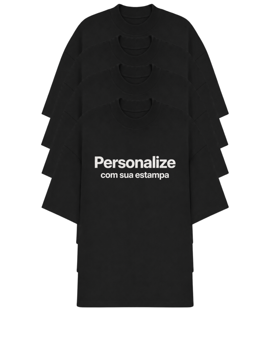 Oversized - Kit 4 Personalizada