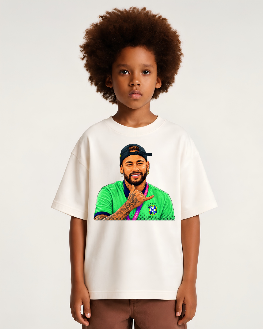 Camiseta Oversized ney