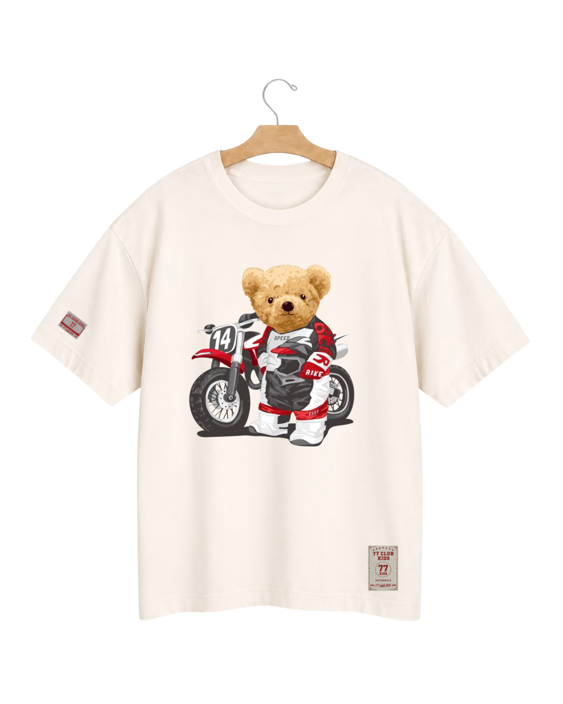 Camiseta Oversized Motocross