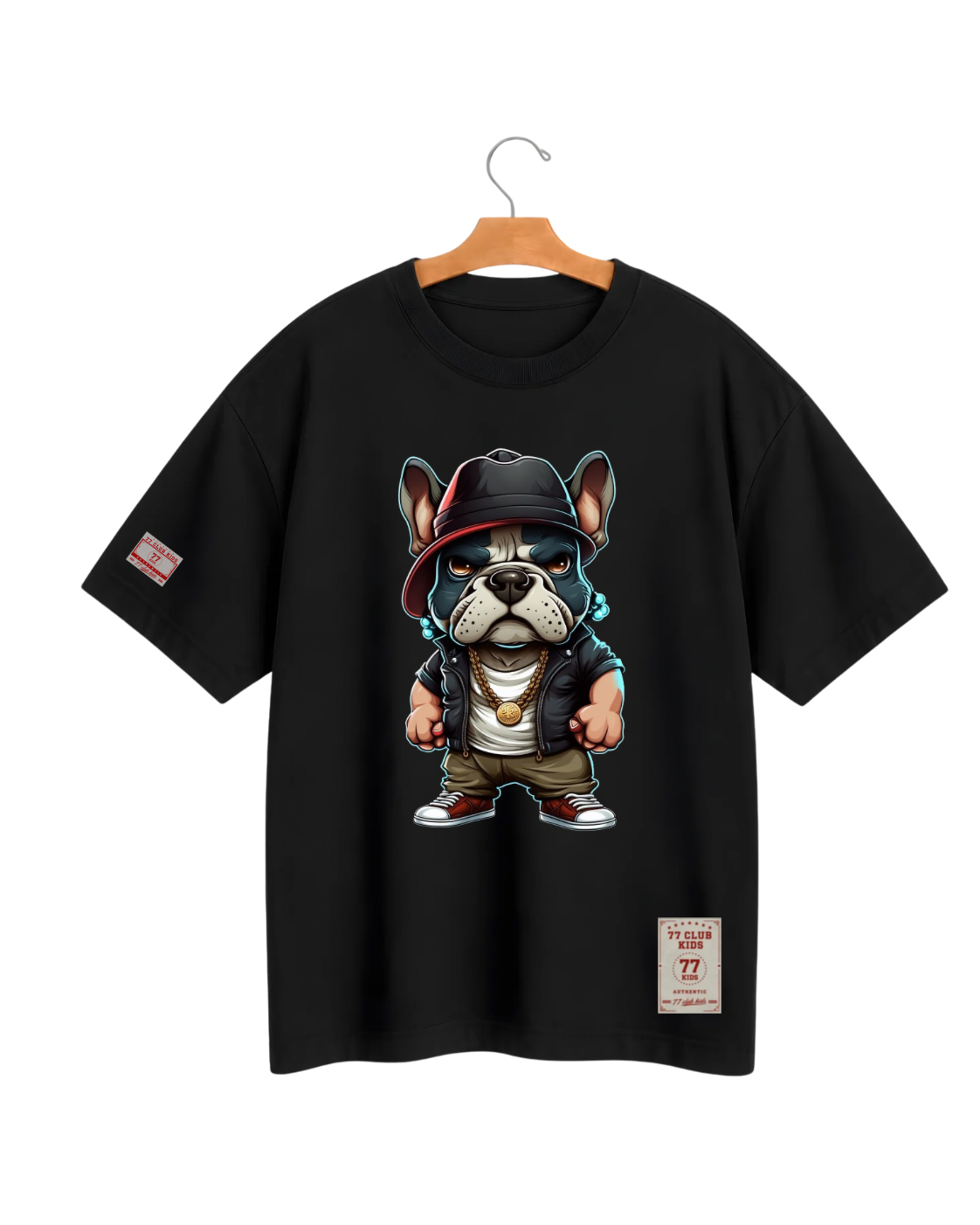 Camiseta Oversized Bulldog