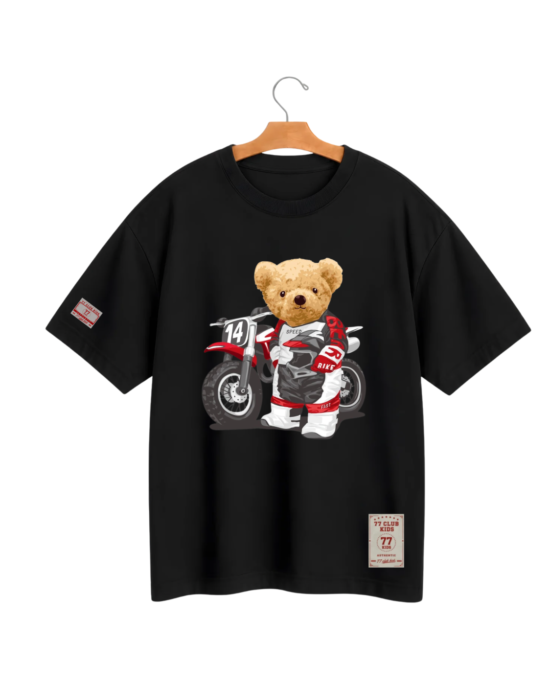 Camiseta Oversized Motocross