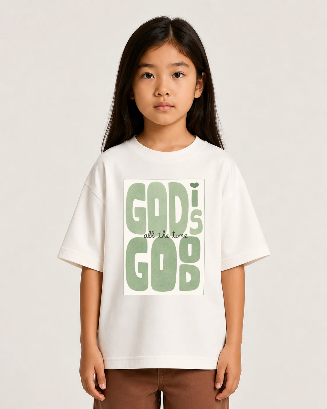 Camiseta feminina God is