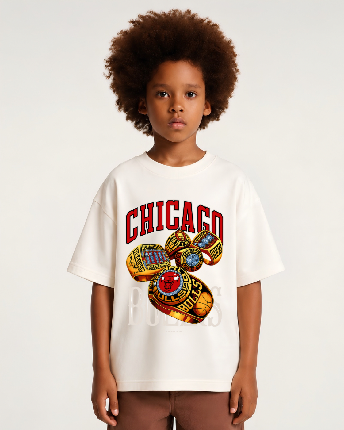 Camiseta Oversized Chicago Bulls